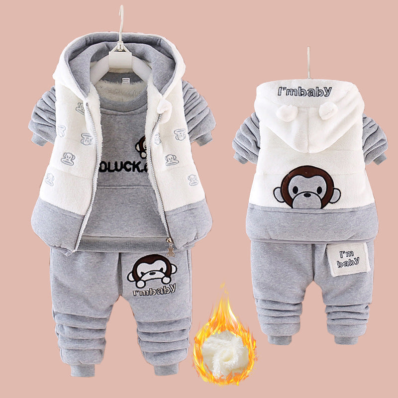Autumn Winter Baby Clothes Set for Boys and Girls