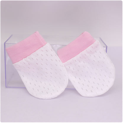 Adjustable Anti-Scratch Mittens for Infants and Newborns