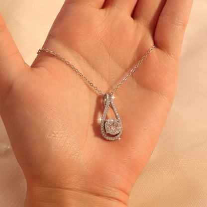 S925 Sterling-Silber-Halskette für Damen