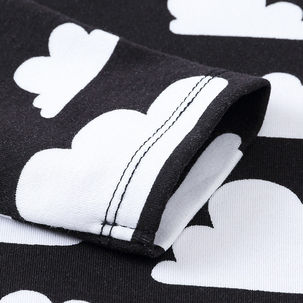 Long Sleeve Envelope Collar Clothes for Newborn Boys