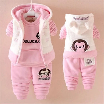 Autumn Winter Baby Clothes Set for Boys and Girls