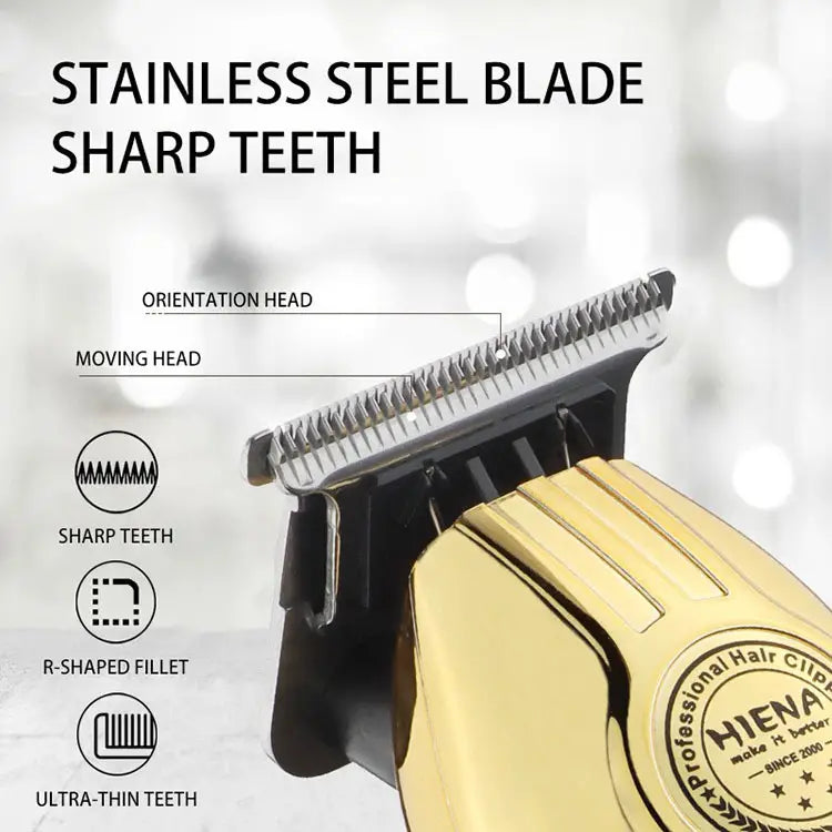 Professional Cordless Hair Clippers with LCD Display