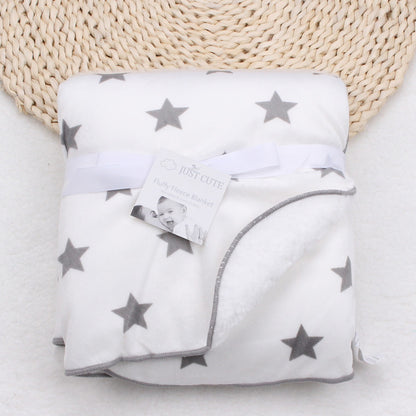 Cartoon Printed Baby Blanket