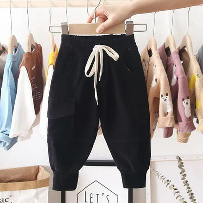 Neue Baumwoll-Cargohose für Jungen – lässige Sporthose