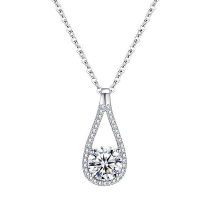 S925 Sterling-Silber-Halskette für Damen