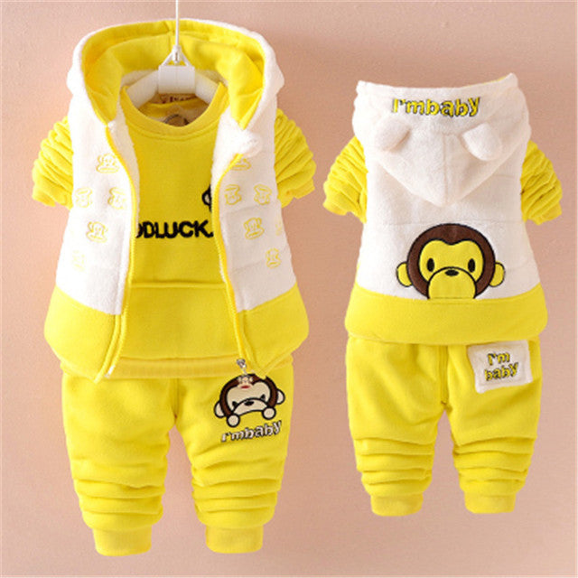 Autumn Winter Baby Clothes Set for Boys and Girls
