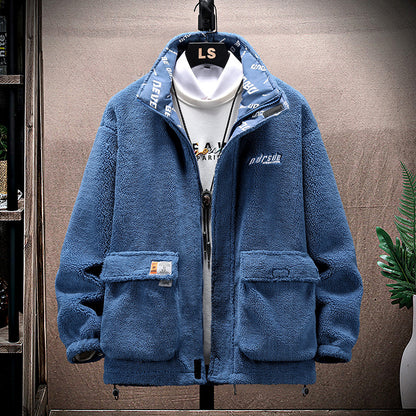 Reversible Cashmere Jackets for Young Boys, Spring/Fall
