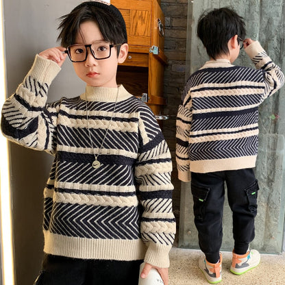 New Style Western Sweater for Boys - Winter Clothes