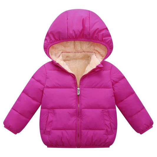 Toddler Baby Boys Girls Winter Coats 1T 2T Warm Puffer Jackets For 18-24 Months